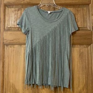 Chelsea and Violet fringe top